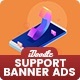 Customers Support Banners HTML5 Ad