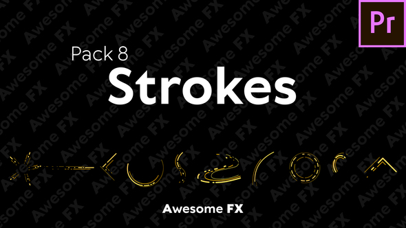 AFX Pack 8: Strokes - Premier Pro Version