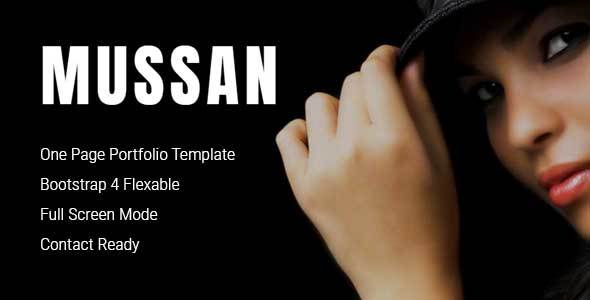 Mussan - Creative Agency Template