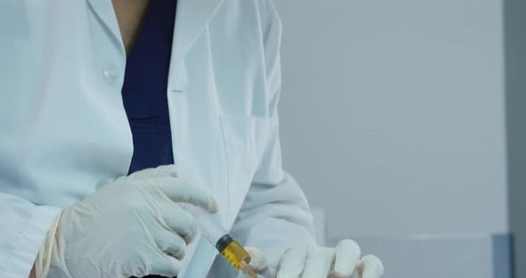 Medical professional at work alt