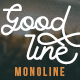Goodline - Monoline Font - GraphicRiver Item for Sale