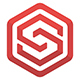 Supreme S Letter Logo in Hexagon Form