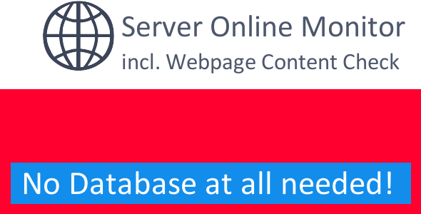 Server Online / Website Monitoring