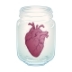 Human Heart in Jar - GraphicRiver Item for Sale