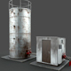 Rusted water tank - 3DOcean Item for Sale