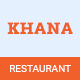 KHANA- One Page Restaurant HTML5 Template - ThemeForest Item for Sale