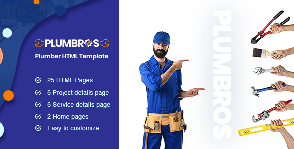 Plumbros - Plumber Service HTML Template