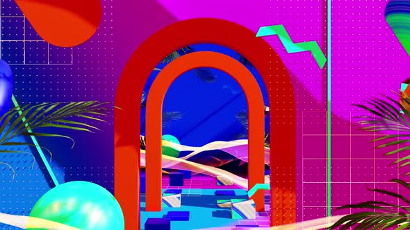 Abstract Glass Geometry Art 04 HD alt