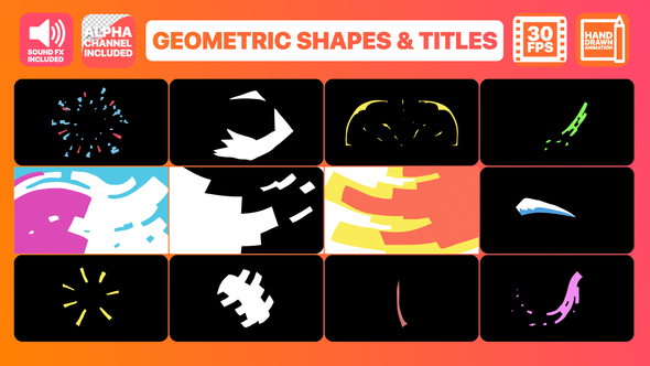 Geometric Shapes And Titles