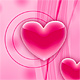 Flowing valentine`s hearts - VideoHive Item for Sale