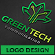 Green Technology Logo - GraphicRiver Item for Sale