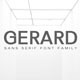 Gerard Sans Serif Font Family - GraphicRiver Item for Sale