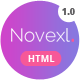 Novexl - Creative One Page HTML - ThemeForest Item for Sale