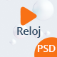 Reloj - Sports Streaming Landing PSD Templates - ThemeForest Item for Sale