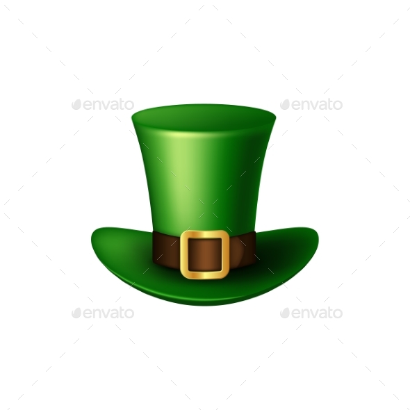 St. Patrick's Day Green Leprechaun Hat