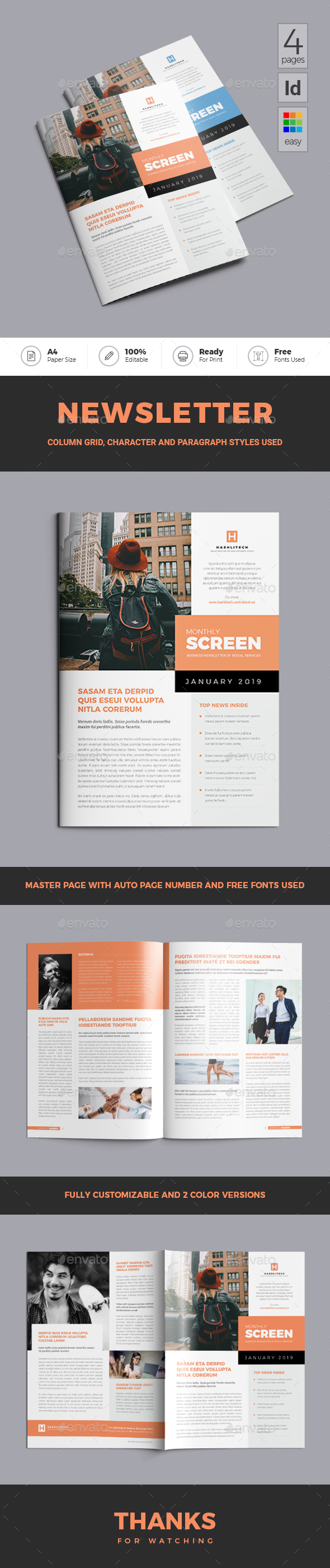 Publisher Newsletter Templates Free DocTemplates