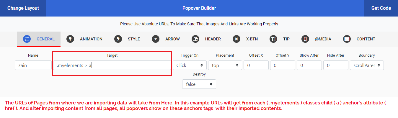 import data multiple url