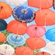 Street decorated colored umbrellas  - VideoHive Item for Sale