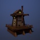 Low Poly Windmill - 3DOcean Item for Sale