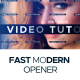 Fast Modern Opener - VideoHive Item for Sale