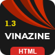 Vinazine - Multi-concept News, Magazine HTML Template - ThemeForest Item for Sale