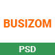 Busizom - One Page Business Template - ThemeForest Item for Sale