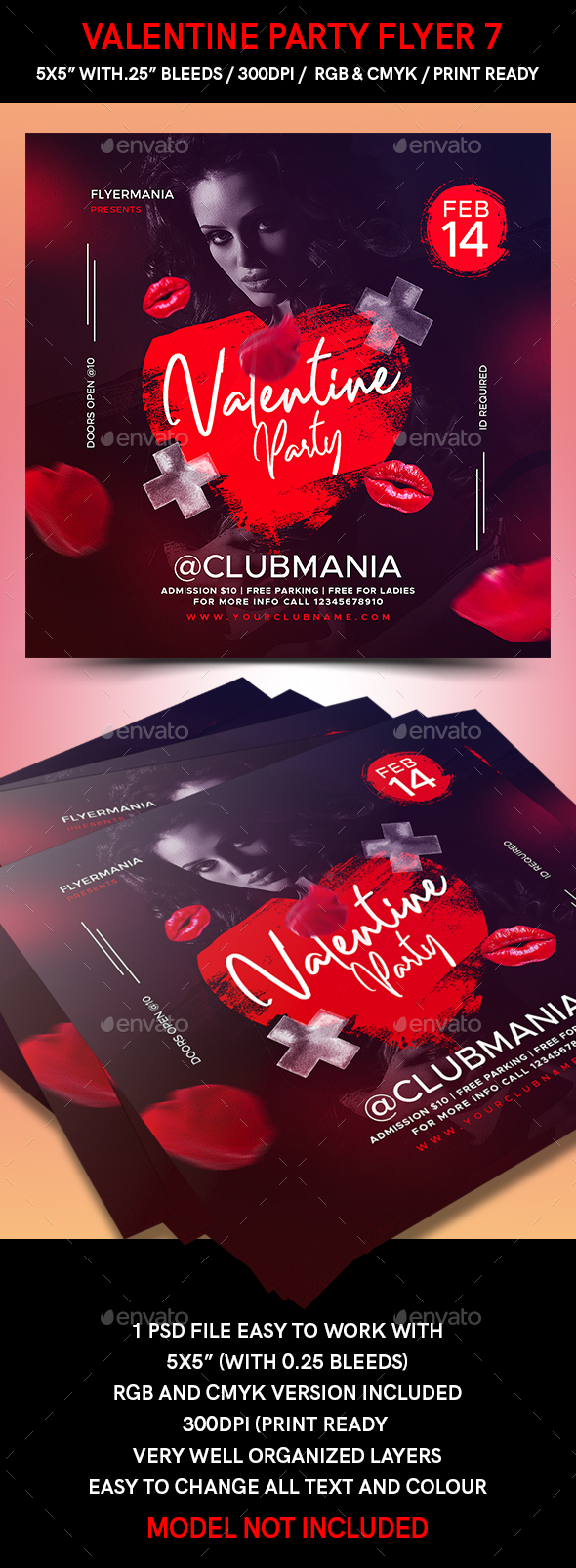 Valentine Party Flyer 7