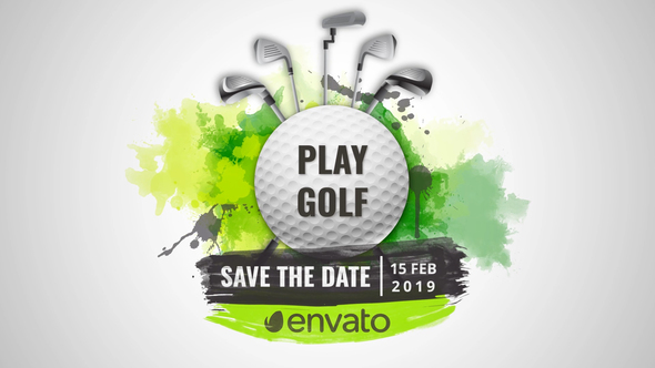 Sport Golf Logo Opener