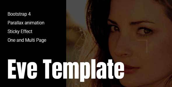 Eve - Creative One & Multipage Template