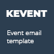 KEVENT - Best Responsive Event Email Template + Online Stampready Builder - ThemeForest Item for Sale