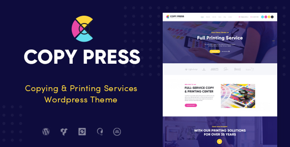 CopyPress | Type Design & Printing Services WordPress Theme