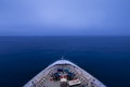 POV shot of bow of a ship sailing into a fog bank in pre dawn ho - PhotoDune Item for Sale