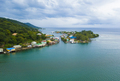 Aerial view of Oak, Ridge, the Venice of the Caribbean, in Roata - PhotoDune Item for Sale