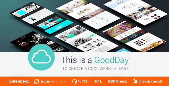 GoodDay – Multi-Purpose Responsive WordPress Theme