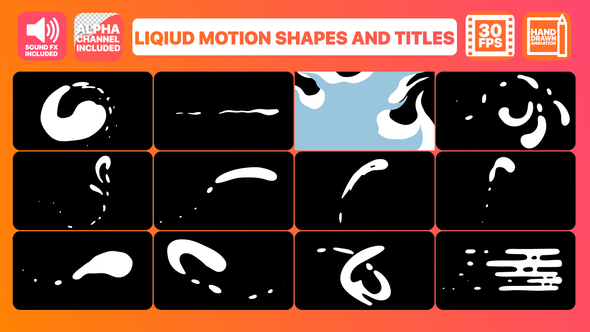 Liquid Motion Shapes And Titles
