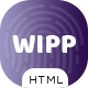 Wipp -  App Landing HTML Template - ThemeForest Item for Sale