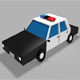 Low Poly Police Car - 3DOcean Item for Sale