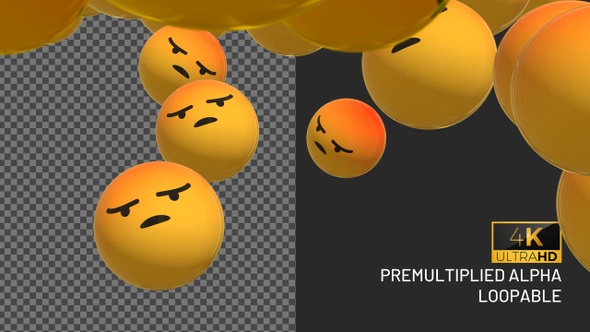 3D Mad Emojis Transition alt
