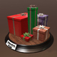 Christmas Gift Box Pack1 - 3DOcean Item for Sale