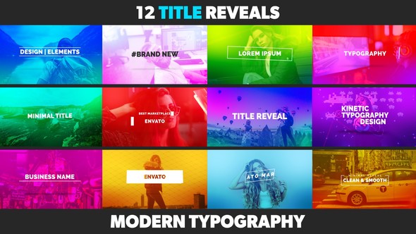 Motion Titles and Typography