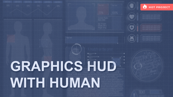 Graphics Hud with human