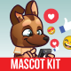 Dog Mascot Kit - GraphicRiver Item for Sale
