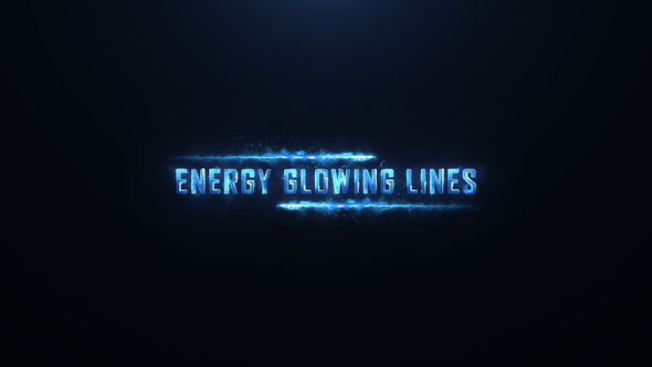 Energy Glowing Lines