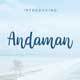 Andaman Font Handlettering - GraphicRiver Item for Sale