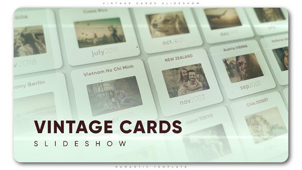 Vintage Cards Slideshow alt