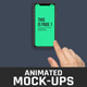 Animated iFone XS Hand Swipe Mockup - GraphicRiver Item for Sale