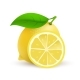 Whole Single Lemon Fruit - GraphicRiver Item for Sale