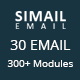 SIMAIL - 30 Email Template (300+ Modules) + Stampready Builder - ThemeForest Item for Sale
