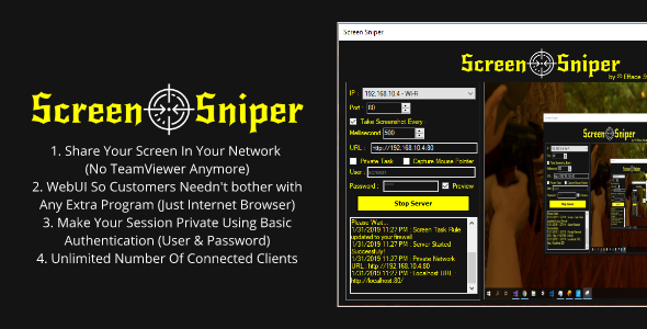 Screen Sniper - Share Your Screen