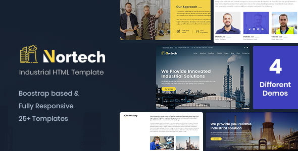 Nortech - A Industry and Engineering HTML Template